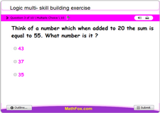 Logic multi skill building exercise