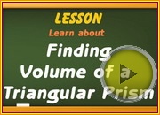 Volume of Triangular Prism video