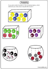 Probability balls in a box