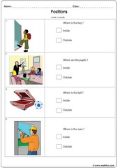 Inside and outside positions